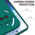 Mobizang Matte Protective Lens Flexible Back Cover for Nothing Phone 3A 5G | Slim Silicone with Soft Lining Shockproof Full Body Bumper Case (Green)