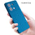 Mobizang Matte Protective Lens Flexible Back Cover for Poco X6 Neo (5G) | Slim Silicone with Soft Lining Shockproof Full Body Bumper Case (Blue)