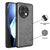 Mobizang Tux Leather Back Cover for OnePlus 13R | Slim Shockproof Camera Protection Bumper Case (Grey)