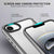 Mobizang Warrior Acrylic Clear Back Cover For Apple iPhone 16E | Slim Shockproof [Military Grade Protection] Hybrid Bumper Case (Clear Sides)