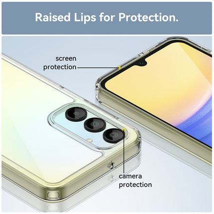 Mobizang Unicorn Acrylic Clear Back Cover For Samsung Galaxy A16 | Slim Shockproof [Military Grade Protection] Hybrid Bumper Case (Clear Sides)