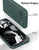 Mobizang Matte Protective Lens Flexible Back Cover for Google Pixel 8A | Slim Silicone with Soft Lining Shockproof Full Body Bumper Case (Green)