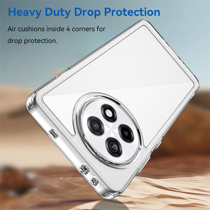 Mobizang Unicorn Acrylic Clear Back Cover For OnePlus 13R | Slim Shockproof [Military Grade Protection] Hybrid Bumper Case (Clear Sides)