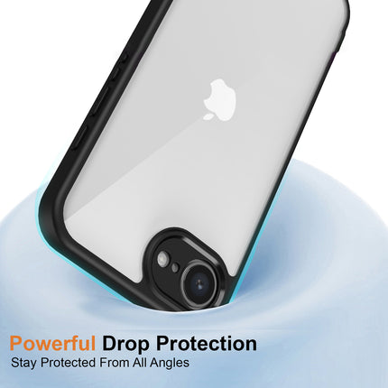 Mobizang Hawkeye Clear Back Cover for Apple iPhone 16E | Camera Lens Protector Shockproof Slim Clear Case Cover (Back Cover)