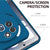 Mobizang Matte Protective Lens Flexible Back Cover for Nothing Phone 3A Pro | Slim Silicone with Soft Lining Shockproof Full Body Bumper Case (Blue)