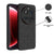Mobizang Soft Full Fabric Protective Back Case Cover for Xiaomi 15 Ultra | Shockproof Slim Hard Anti Slip Back Case (Black)
