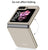 Mobizang Ultra Thin Back Case for Samsung Galaxy Flip6 / Z Flip 6 | Full Body Protection Hard Back Cover (Titanium)