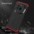 Mobizang Double Dip Full 360 Protection Back Case Cover for Nothing Phone 3A Pro (Red,Black)