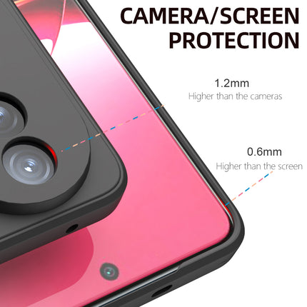 Mobizang Matte Protective Lens Flexible Back Cover for Vivo V50 / V50E 5G | Slim Silicone with Soft Lining Shockproof Full Body Bumper Case (Black)