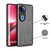 Mobizang Tux Leather Back Cover for Vivo V50 5G | Slim Shockproof Camera Protection Bumper Case (Grey)