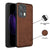 Mobizang Tux Leather Back Cover for Oppo Reno 13 Pro | Slim Shockproof Camera Protection Bumper Case (Brown)