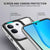 Mobizang Warrior Acrylic Clear Back Cover For Vivo T4X 5G | Slim Shockproof [Military Grade Protection] Hybrid Bumper Case (Clear Sides)