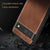 Mobizang Tux Leather Back Cover for Google Pixel 8A | Slim Shockproof Camera Protection Bumper Case (Brown)