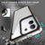 Mobizang Warrior Acrylic Clear Back Cover For Vivo T4X 5G | Slim Shockproof [Military Grade Protection] Hybrid Bumper Case (Grey Sides)