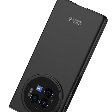 Mobizang Ultra Thin Back Case for  Vivo X Fold 3 PRO | Full Body Protection Hard Back Cover, Black