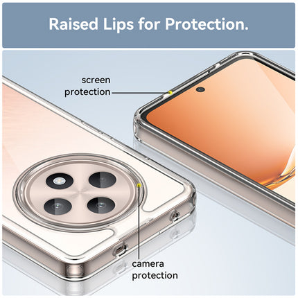 Mobizang Unicorn Acrylic Clear Back Cover For Oppo F27 (5G) | Slim Shockproof [Military Grade Protection] Hybrid Bumper Case (Clear Sides)