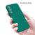 Mobizang Matte Protective Lens Flexible Back Cover for Samsung Galaxy A35 (5G) | Slim Silicone with Soft Lining Shockproof Full Body Bumper Case (Green)