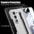 Mobizang Contrast Ulta Thin PC Case for Samsung Galaxy Z Fold 6 | Inbuilt S-Pen Holder Stand Hybrid Back Cover (Grey with Black Pen)