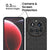 Mobizang Soft Full Fabric Protective Back Case Cover for Xiaomi 15 Ultra | Shockproof Slim Hard Anti Slip Back Case (Black)