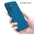 Mobizang Matte Protective Lens Flexible Back Cover for Samsung Galaxy A56 | Slim Silicone with Soft Lining Shockproof Full Body Bumper Case (Blue)