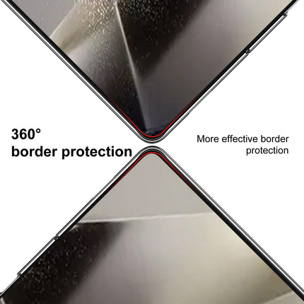 Mobizang Ultra Thin Back Case for Samsung Galaxy Z Fold 5 | Full Body Protection Hard Back Cover, Titanium