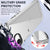 Mobizang Warrior Acrylic Clear Back Cover For Apple iPhone 16E | Slim Shockproof [Military Grade Protection] Hybrid Bumper Case (Clear Sides)