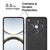 Mobizang Tux Leather Back Cover for Oppo Find X8 Pro | Slim Shockproof Camera Protection Bumper Case (Black)