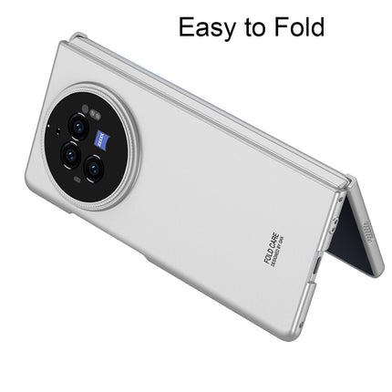 Mobizang Ultra Thin Back Case for  Vivo X Fold 3 PRO | Full Body Protection Hard Back Cover, Silver