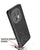 Mobizang Tux Leather Back Cover for IQOO 13 (5G) | Slim Shockproof Camera Protection Bumper Case (Black)