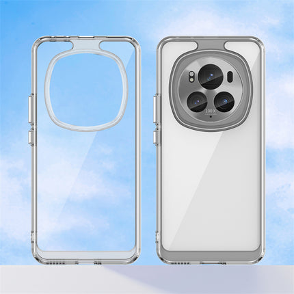 Mobizang Unicorn Acrylic Clear Back Cover For Honor Magic 6 PRO | Slim Shockproof [Military Grade Protection] Hybrid Bumper Case (Clear Sides)