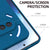 Mobizang Matte Protective Lens Flexible Back Cover for Nothing Phone 3A 5G | Slim Silicone with Soft Lining Shockproof Full Body Bumper Case (Blue)