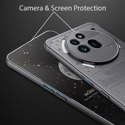 Mobizang Double Dip Full 360 Protection Back Case Cover for Nothing Phone 3A Pro (Grey)