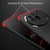 Mobizang Double Dip Full 360 Protection Back Case Cover for Nothing Phone 3A Pro (Red,Black)