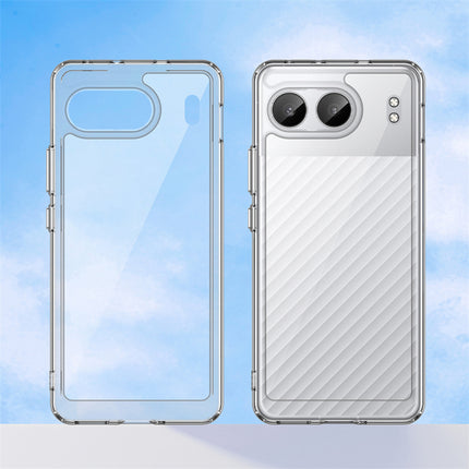 Mobizang Unicorn Acrylic Clear Back Cover For OnePlus Nord 4 | Slim Shockproof [Military Grade Protection] Hybrid Bumper Case (Clear Sides)