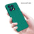 Mobizang Matte Protective Lens Flexible Back Cover for Poco X6 PRO | Slim Silicone with Soft Lining Shockproof Full Body Bumper Case (Green)