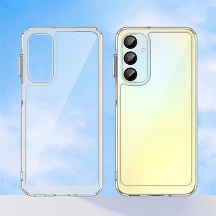 Mobizang Unicorn Acrylic Clear Back Cover For Samsung Galaxy A16 | Slim Shockproof [Military Grade Protection] Hybrid Bumper Case (Clear Sides)