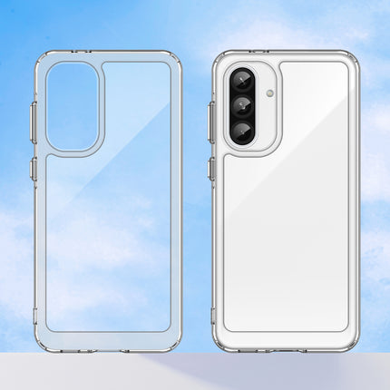 Mobizang Unicorn Acrylic Clear Back Cover For Samsung Galaxy A36 | Slim Shockproof [Military Grade Protection] Hybrid Bumper Case (Clear Sides)