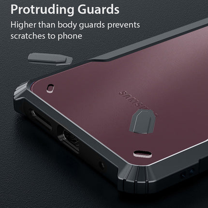 Mobizang Bull Clear Back Cover for Samsung Galaxy A35 (5G) | [Military Grade Protection] Shock Proof Slim Hybrid Bumper Case (Black)