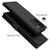 Mobizang Noble Slim Magnetic Leather Flip Case Cover for Poco M7 Pro | Card Holder Stand Flip Wallet Case (Black)