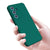 Mobizang Matte Protective Lens Flexible Back Cover for Samsung Galaxy S24 FE | Slim Silicone with Soft Lining Shockproof Full Body Bumper Case (Green)