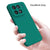 Mobizang Matte Protective Lens Flexible Back Cover for Xiaomi 15 5G | Slim Silicone with Soft Lining Shockproof Full Body Bumper Case (Green)