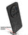 Mobizang Soft Full Fabric Protective Back Case Cover for Xiaomi 15 Ultra | Shockproof Slim Hard Anti Slip Back Case (Black)