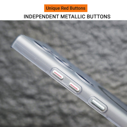 Mobizang Matte Magnetic Wave Grip Back Cover for Samsung Galaxy S24 Ultra | [MagSafe Compatible] Wireless charging, Slim, Metal Buttons, Frosted Back Case (White)