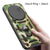 Mobizang Tank Back Cover for Vivo X200 Pro (5G) | Inbuilt Ring + Slider Shockproof Lens Protection Bumper Back Case (Green)