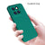 Mobizang Matte Protective Lens Flexible Back Cover for Xiaomi 14 (5G) | Slim Silicone with Soft Lining Shockproof Full Body Bumper Case (Green)