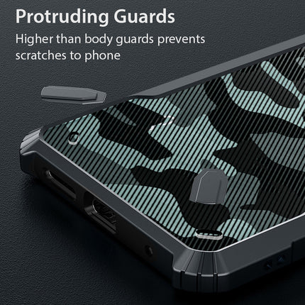 Mobizang Bull Camouflage Back Cover for Oppo Reno 12 (5G) | [Military Grade Protection] Shock Proof Slim Hybrid Bumper Case (Black)