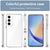 Mobizang Unicorn Acrylic Clear Back Cover For Samsung Galaxy A55 (5G) | Slim Shockproof [Military Grade Protection] Hybrid Bumper Case (Clear Sides)