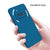 Mobizang Matte Protective Lens Flexible Back Cover for Nothing Phone 3A 5G | Slim Silicone with Soft Lining Shockproof Full Body Bumper Case (Blue)