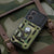 Kapa Tank Back Cover for Vivo V29E (5G) | Inbuilt Ring + Slider Shockproof Lens Protection Bumper Back Case (Green)