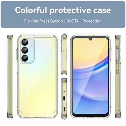 Mobizang Unicorn Acrylic Clear Back Cover For Samsung Galaxy A16 | Slim Shockproof [Military Grade Protection] Hybrid Bumper Case (Clear Sides)